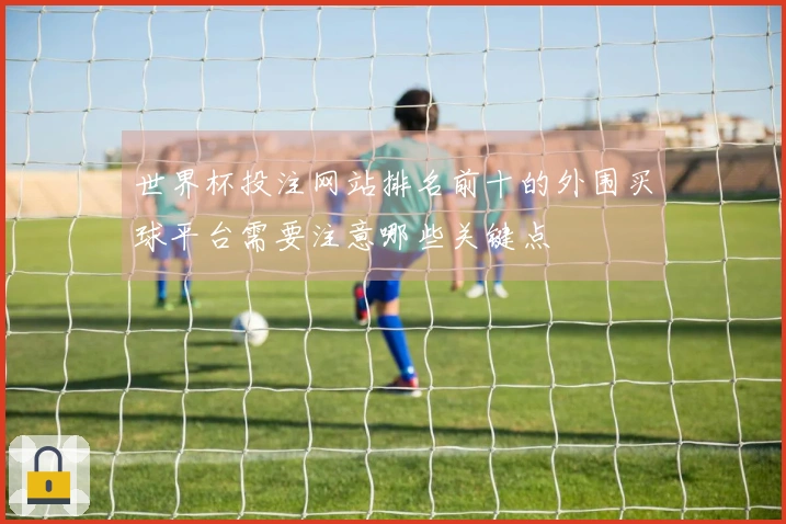 世界杯投注网站排名前十的外围买球平台需要注意哪些关键点