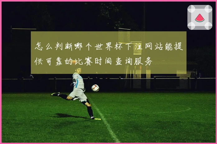 怎么判断哪个世界杯下注网站能提供可靠的比赛时间查询服务