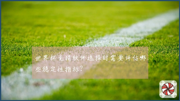 世界杯竞猜软件选择时需要评估哪些稳定性指标？